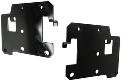 Set of 2 Front Bumper Bracket Steel Left Driver & Right Passenger Side Direct Replacement Compatible with 2012-2021 Nissan NV Series Full Size Van NI1066149 NI1067149