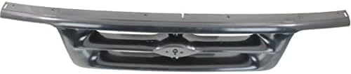 Front Grille Primed Shell And Insert Direct Replacement Compatible With 1995-1997 Ford Ranger FO1200309 F57Z8200BA