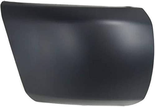 Front Bumper Chrome Steel + Lower Valance Extension Textured + End Caps Primed Direct Replacement Compatible With 2007-2013 Chevrolet Silverado 1500 GM1092191 GM1092192 GM1002830