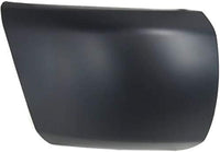 Front Bumper Chrome Steel + Lower Valance Extension Textured + End Caps Primed Direct Replacement Compatible With 2007-2013 Chevrolet Silverado 1500 GM1092191 GM1092192 GM1002830