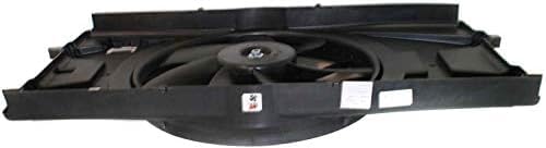 Front Radiator Cooling Fan Assembly Plastic Direct Replacement Compatible with 2003-2007 Saturn Ion GM3115177 15860809