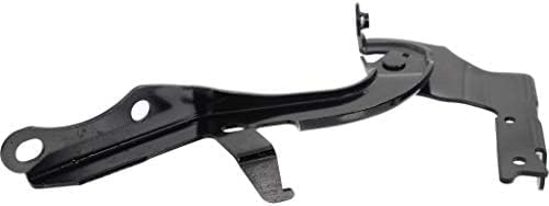 Set Of 2 Front Hood Hinge Steel Left Driver & Right Passenger Side Direct Replacement Compatible With 2016-2022 Lexus RX350 / RX350L / RX450h LX1236141 LX1236140 534100E180 534200E180