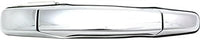 Rear Exterior Door Handle Chrome Right Passenger Side Direct Replacement Compatible with 2007-2013 Chevrolet Silverado 1500 2500 3500HD GM1521130 25960522