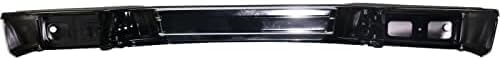 Rear Step Bumper Face Bar Chrome Steel Direct Replacement Compatible With 2012-2021 Nissan NV-Series Full Size Van NI1102159 850101PA0B