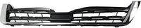 Front Grille Textured Shell And Insert With Chrome Molding Direct Replacement Compatible With 2017-2018 Subaru Forester SU1200169 91121SG280