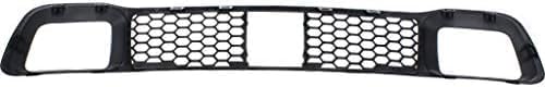 Front Bumper Lower Grille Textured Gray Direct Replacement Compatible With 2014-2016 Jeep Grand Cherokee CH1036124 68143102AC