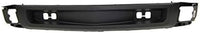 Front Bumper Impact Bar Steel + Lower Valance Air Deflector + Extension + End Caps + Brackets Left & Right Side Direct Replacement Compatible With 2007-2013 Chevrolet Silverado 1500