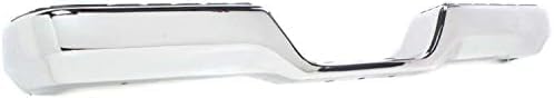 Rear Step Bumper Face Bar Chrome Steel Direct Replacement Compatible With 1989-1995 Toyota Pickup TO1102221 002283591213