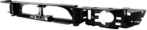 Front Header Panel ABS Plastic Direct Replacement Compatible With 1999-2004 Ford Mustang FO1221119 3R3Z8A284AA