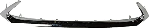 Front Bumper Grille Molding Chrome Plastic Direct Replacement Compatible With 2016-2017 Lexus CT200h LX1216105 5312276020