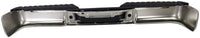 Step Bumper Assembly Chrome Steel Without Rear Object Sensor Holes Direct Replacement Compatible With 2004-2006 Ford F-150 FO1103117