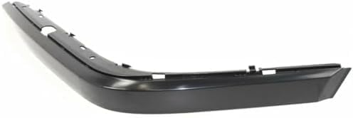 Set Of 2 Front Bumper Molding Outer Cover Plastic Primed Right Passenger & Left Driver Side Direct Replacement Compatible With 1995-2001 BMW 7-Series BM1047101 BM1046101 51118125310