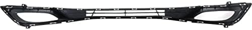 Front Bumper Lower Grille Primed Direct Replacement Compatible With 2014 Hyundai Sonata HY1036133 865123Q700