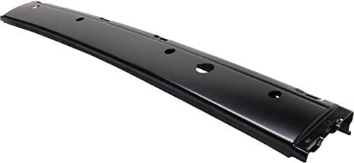 Step Bumper Face Bar Primed Steel Without Lower Molding With Rear Object Sensor Holes Direct Replacement Compatible With 2010-2013 Ford Transit Connect FO1102378 7T1Z17906BA