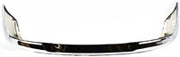 Front Bumper Chrome Without Pad Holes Direct Replacement Compatible With 1998-2000 Ford Ranger FO1002361 XL5Z17757BA