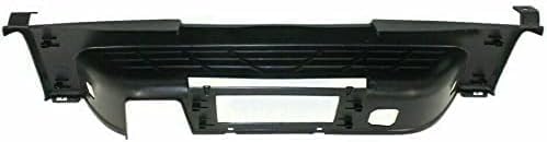 Rear Bumper Center Step Pad Textured Without Object Sensor Holes Direct Replacement Compatible With Chevrolet Silverado & GMC Sierra 1500 2007-2013 / 2500HD 3500HD 2007-2014 GM1191129