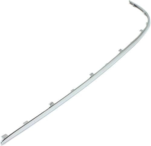 Rear Bumper Outer Impact Strip Molding Chrome Left Driver Side Direct Replacement Compatible with 2003-2006 Mercedes Benz E-Class 21188003129744