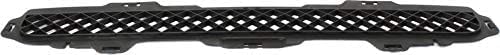Front Bumper Lower Grille Textured Gray Plastic Without Fog Light Holes Direct Replacement Compatible With 2006-2010 Hummer H3 HU1036100 25821170