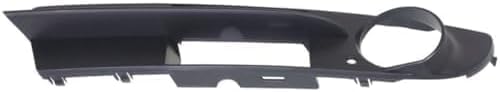 Set Of 2 Front Fog Light Molding Primed Right Passenger & Left Driver Side Direct Replacement Compatible With 2004-2007 BMW 5-Series BM1039109 BM1038109 51117049244 51117049243