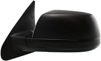 Set Of 2 Front Mirror Manual Folding Non-Heated Textured Right Passenger & Left Driver Side Direct Replacement Compatible With 2007-2013 Toyota Tundra TO1320241 TO1321241 879400C191