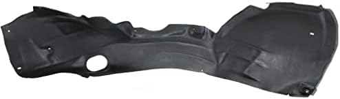 Front Fender Liner Right Passenger Side Direct Replacement Compatible With 2007-2011 Audi S6 AU1249125 4F0821134T