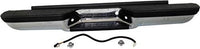 Step Bumper Assembly Chrome Steel With Impact Face Strip Direct Replacement Compatible With 1988-1992 Chevrolet C/K/Pickup GM1101111