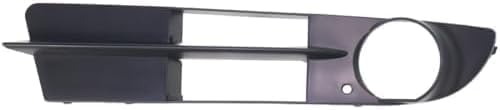 Set Of 2 Front Fog Light Molding Primed Right Passenger & Left Driver Side Direct Replacement Compatible With 2004-2007 BMW 5-Series BM1039109 BM1038109 51117049244 51117049243
