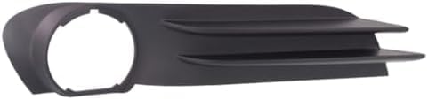 Set Of 2 Front Fog Light Molding Textured Plastic Left Driver & Right Passenger Side Direct Replacement Compatible With 2012-2016 Chrysler Town & Country CH1039143 CH1038143