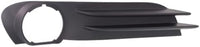 Set Of 2 Front Fog Light Molding Textured Plastic Left Driver & Right Passenger Side Direct Replacement Compatible With 2012-2016 Chrysler Town & Country CH1039143 CH1038143