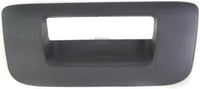 Tailgate Outside Handle Lever + Bezel Textured Direct Replacement Compatible with 2007-2014 GMC Sierra/Chevrolet Silverado GM1915125 GM1916107 20955300 15140549 22755303