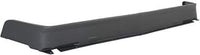 Front Bumper Chrome Steel With Molding Holes + Lower Valance Primed Direct Replacement Compatible With 1991-1994 Chevrolet S10 / Blazer / 1991 GMC S15 Jimmy / 1991-1993 Sonoma