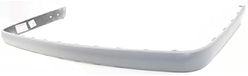 Rear Bumper Molding Plastic Without Sensor Holes Direct Replacement Compatible With 1996-1999 Mercedes Benz E-Class MB1157111 2108850221
