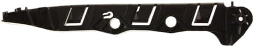 Set Of 2 Front Bumper Support Bracket Plastic Right Passenger & Left Driver Side Direct Replacement Compatible With 2008-2010 BMW 5-Series BM1043102 BM1042102 51117178078 51117178077