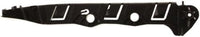 Set Of 2 Front Bumper Support Bracket Plastic Right Passenger & Left Driver Side Direct Replacement Compatible With 2008-2010 BMW 5-Series BM1043102 BM1042102 51117178078 51117178077