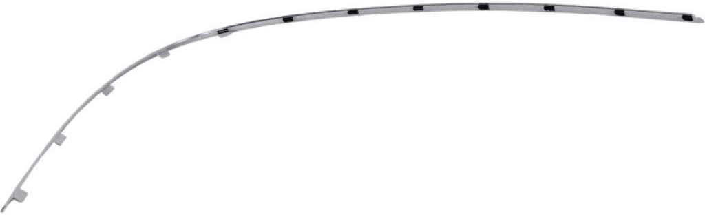 Rear Bumper Trim Chrome Left Driver Side Direct Replacement Compatible With 2010-2013 Mercedes Benz E-Class MB1158110 2128852121