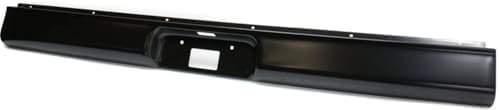 Rear Roll Pan Primed Steel with License Plate Holes & Light Kit Direct Replacement Compatible with 1973-1986 Chevrolet/GMC C/k Series REPC825511