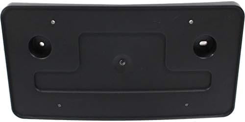 Front License Plate Bracket Primed Plastic Direct Replacement Compatible with 2010-2012 Ford Mustang FO1068128 AR3Z17A385AA