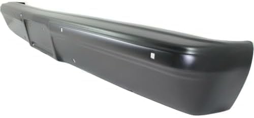 Front Bumper Primed Steel Without Impact Strip Holes Direct Replacement Compatible With 1983-1991 Chevrolet C/K Series Full Size Pickup/Suburban GM1002377 14023494