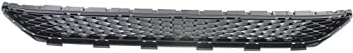 Front Bumper Grille Primed Plastic Direct Replacement Compatible With 2014-2015 Kia Optima KI1036122 865614C500