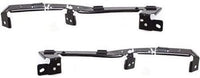 Set Of 2 Front Bumper Upper Bracket Left Driver & Right Passenger Side Direct Replacement Compatible With 2010-2013 Kia Forte KI1043101 KI1042101 865181M000 865171M000