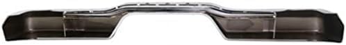 Rear Step Bumper Face Bar Chrome Steel Direct Replacement Compatible With 1989-1995 Toyota Pickup RT82620005 002283591113