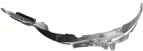 Set Of 2 Front Fender Liner Plastic Left Driver & Right Passenger Side Direct Replacement Compatible With 2007-2012 Mitsubishi Eclipse MI1251107 MI1250107 5370A774 5370A773