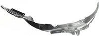 Set Of 2 Front Fender Liner Plastic Left Driver & Right Passenger Side Direct Replacement Compatible With 2007-2012 Mitsubishi Eclipse MI1251107 MI1250107 5370A774 5370A773