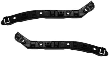 Set of 2 Front Bumper Bracket Plastic Right Passenger & Left Driver Side Direct Replacement Compatible with 2015-2022 Jeep Renegade CH1043123 CH1042123 68247394AA 68247398AA