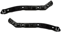 Set of 2 Front Bumper Bracket Plastic Right Passenger & Left Driver Side Direct Replacement Compatible with 2015-2022 Jeep Renegade CH1043123 CH1042123 68247394AA 68247398AA