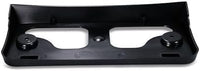 Front License Plate Bracket Primed Plastic Direct Replacement Compatible with 2013-2019 Ford Taurus/Police Interceptor FO1068150 DG1Z17A385AA