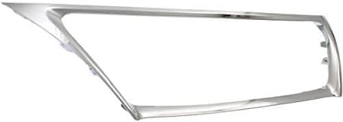 Front Grille Molding Chrome Direct Replacement Compatible With 2011-2013 Lexus IS250 / IS350 LX1202104 5311153230