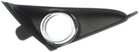 Set Of 2 Front Fog Light Cover Textured Plastic Left Driver & Right Passenger Side Direct Replacement Compatible With 2014-2023 Lexus GX460 LX1038123 LX1039123 5204060090 5203060040