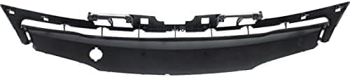 Front Bumper Lower Grille Textured Gray Plastic Direct Replacement Compatible With 2012-2013 Mazda 3 MA1036117 BGV4501T2A