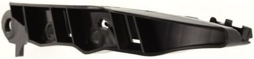 Set Of 2 Front Bumper Support Bracket Plastic Right Passenger & Left Driver Side Direct Replacement Compatible With 2008-2010 BMW 5-Series BM1043102 BM1042102 51117178078 51117178077